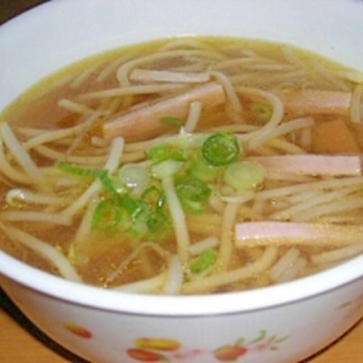 中華風スープスパ